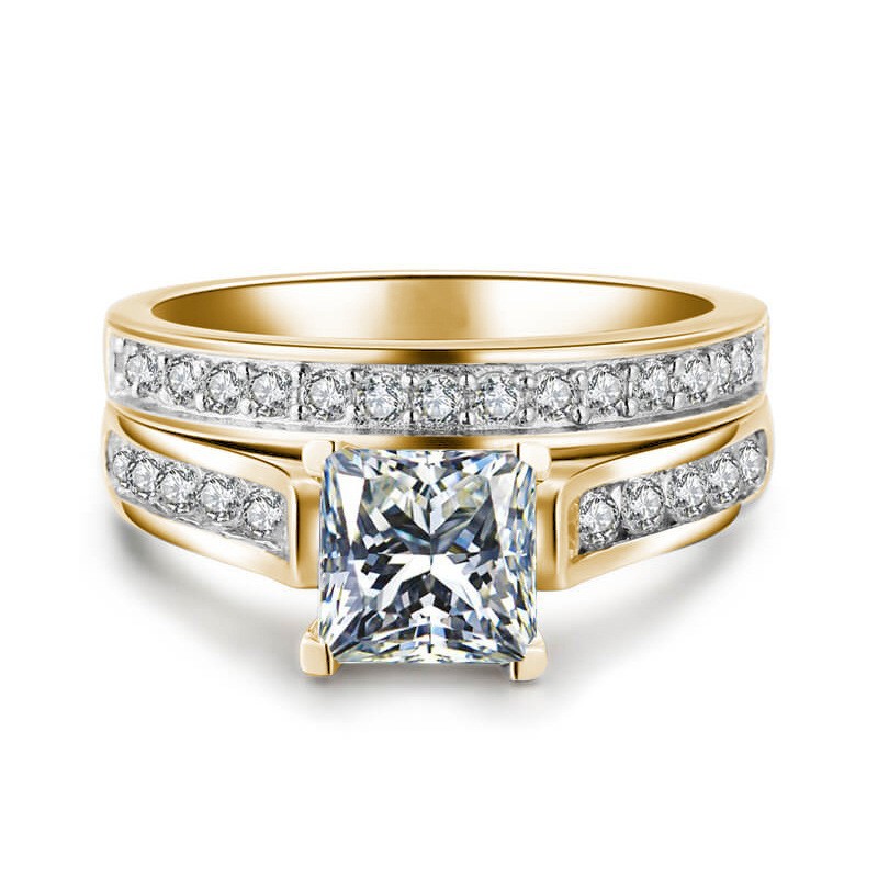 Eleganter Damenring mit Zirkonia – Modisch & Funkelnd