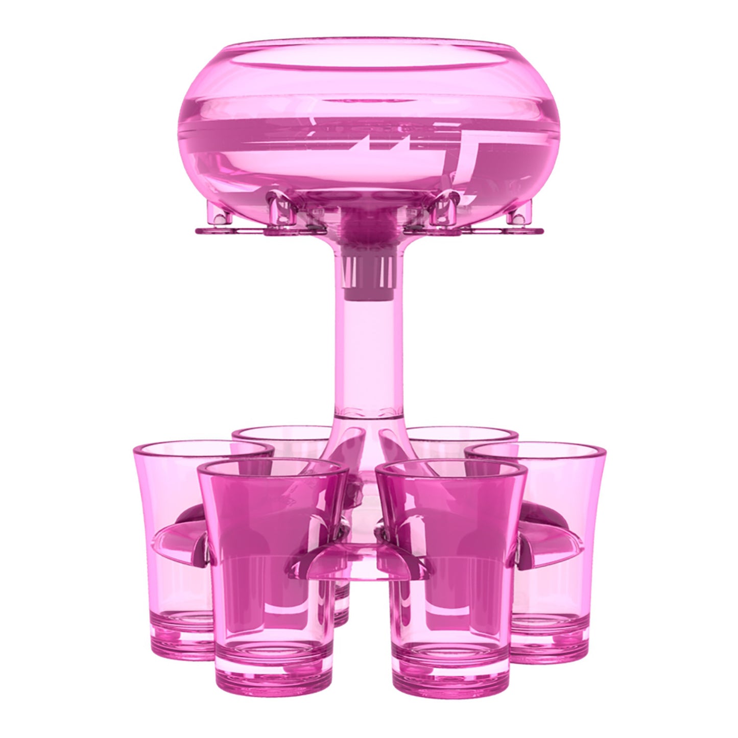6er Shot-Glas Spender – Bar & Party Zubehör