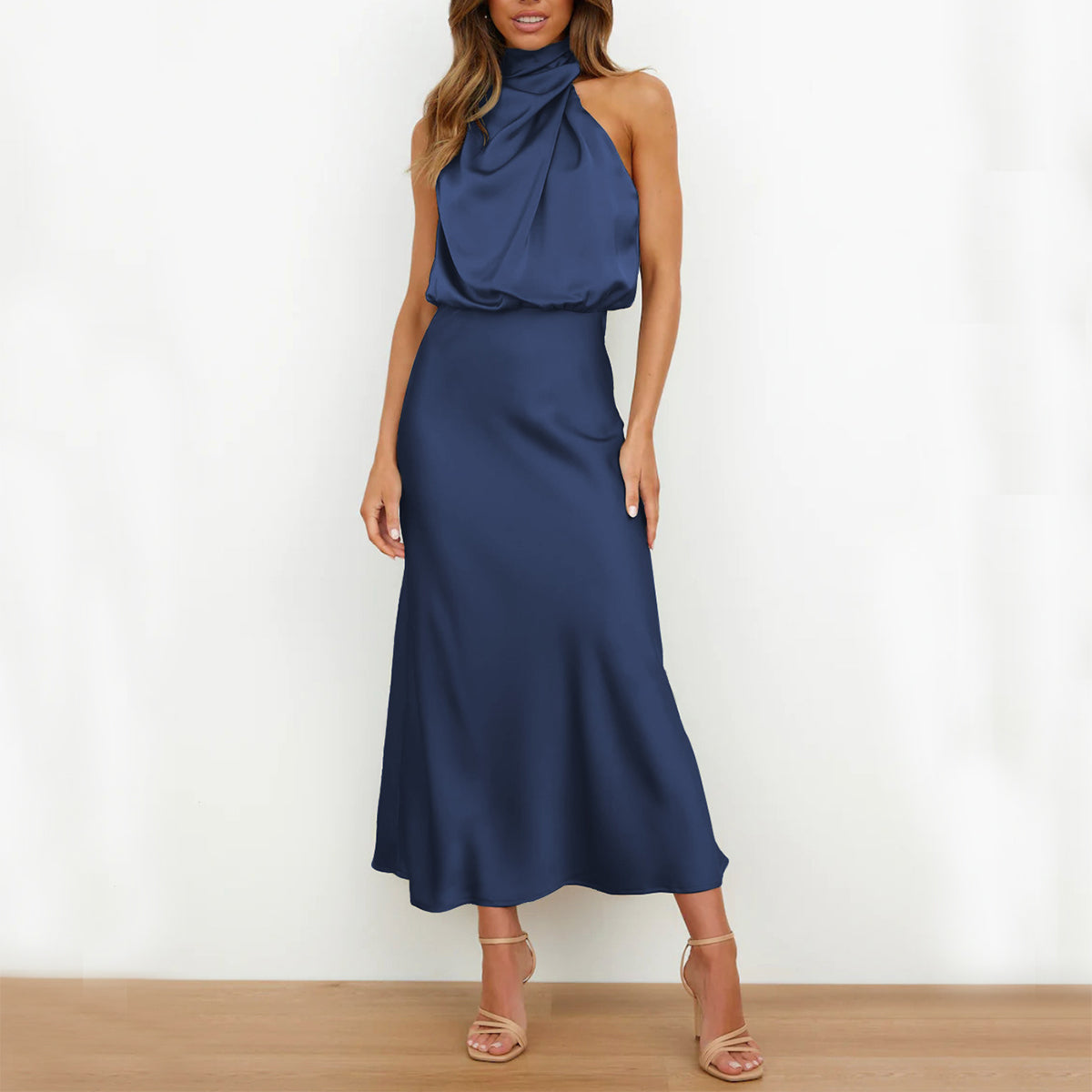 Elegantes ärmelloses Damenkleid