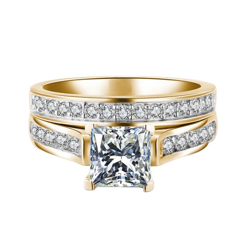 Eleganter Damenring mit Zirkonia – Modisch & Funkelnd