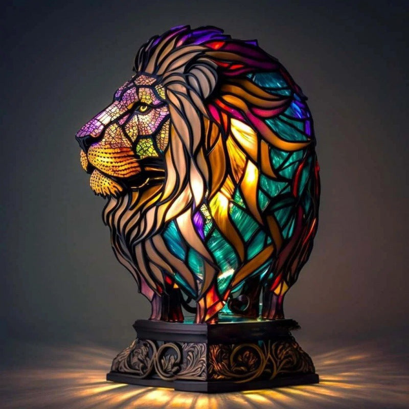 3D farbige Tierlicht Schreibtischlampen