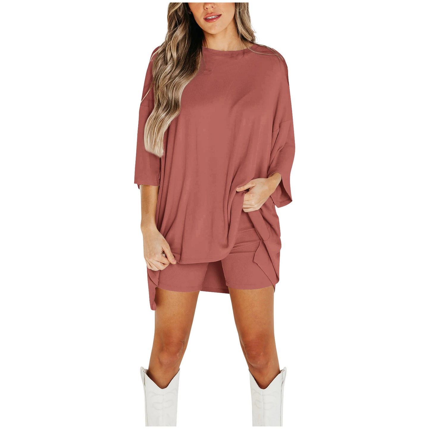 Damen Sommer Set – T-Shirt & Shorts