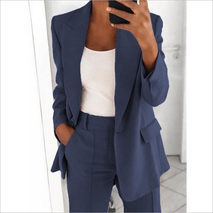 Damen Hosenanzug Blazer+Hose