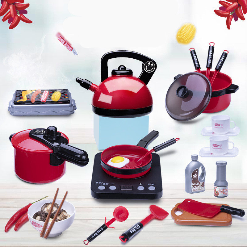 Spielküche für Kinder – Mini-Küche mit Herd, Ofen & Spüle