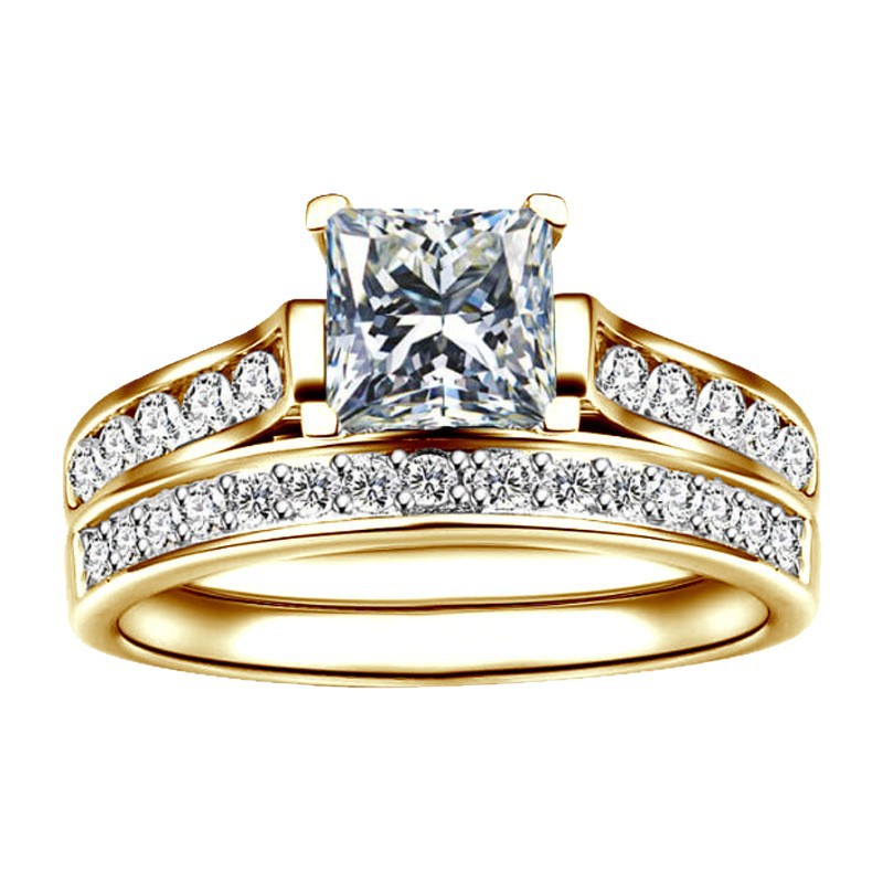 Eleganter Damenring mit Zirkonia – Modisch & Funkelnd