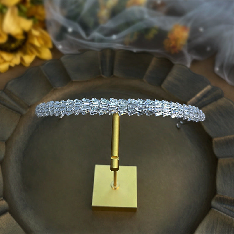 Bridal Simple And Elegant Retro Single Layer Headband