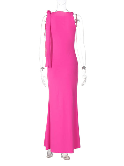 Elegantes One-Shoulder Abendkleid