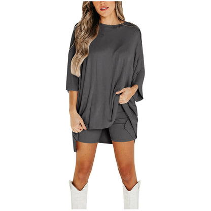 Damen Sommer Set – T-Shirt & Shorts