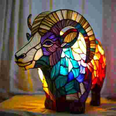 3D farbige Tierlicht Schreibtischlampen