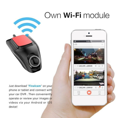 Small Eye Dashcam Auto-DVR-Recorder-Kamera mit WLAN Full HD