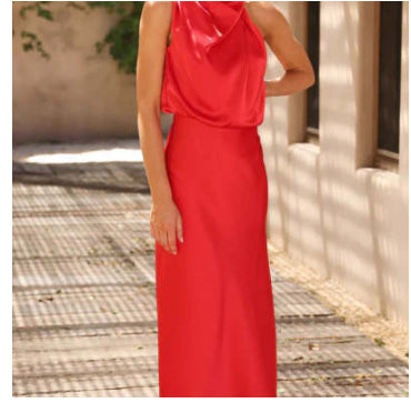 Elegantes ärmelloses Damenkleid
