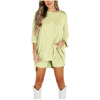 Damen Sommer Set – T-Shirt & Shorts