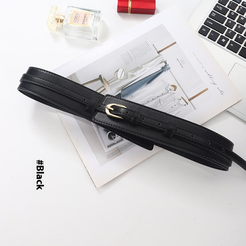 Suit Jacket Fashion Wide Waist Seal Belt