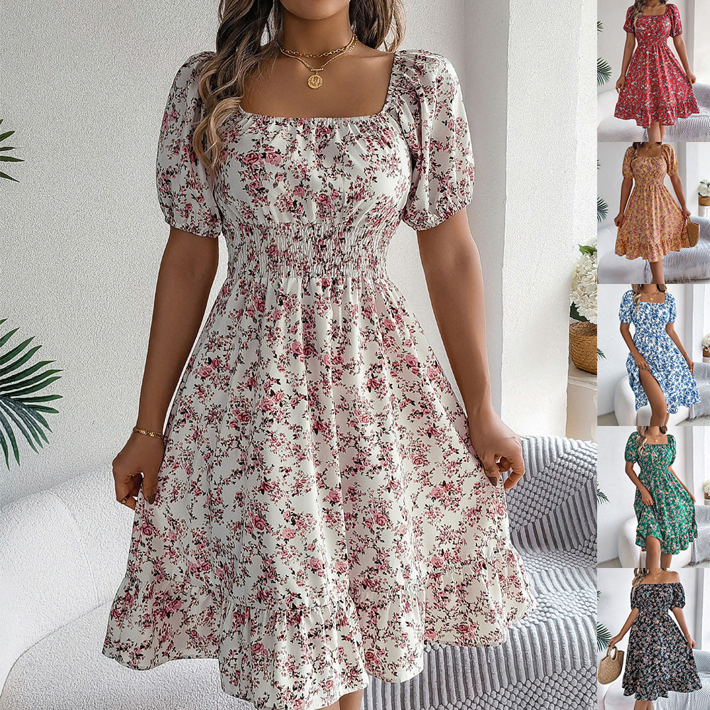 Sommerkleid mit Blumenmuster