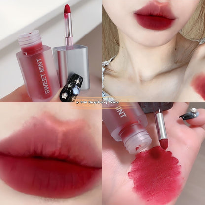 Samt-Lippenlack Matt, Langhaftend & Abfärbefrei