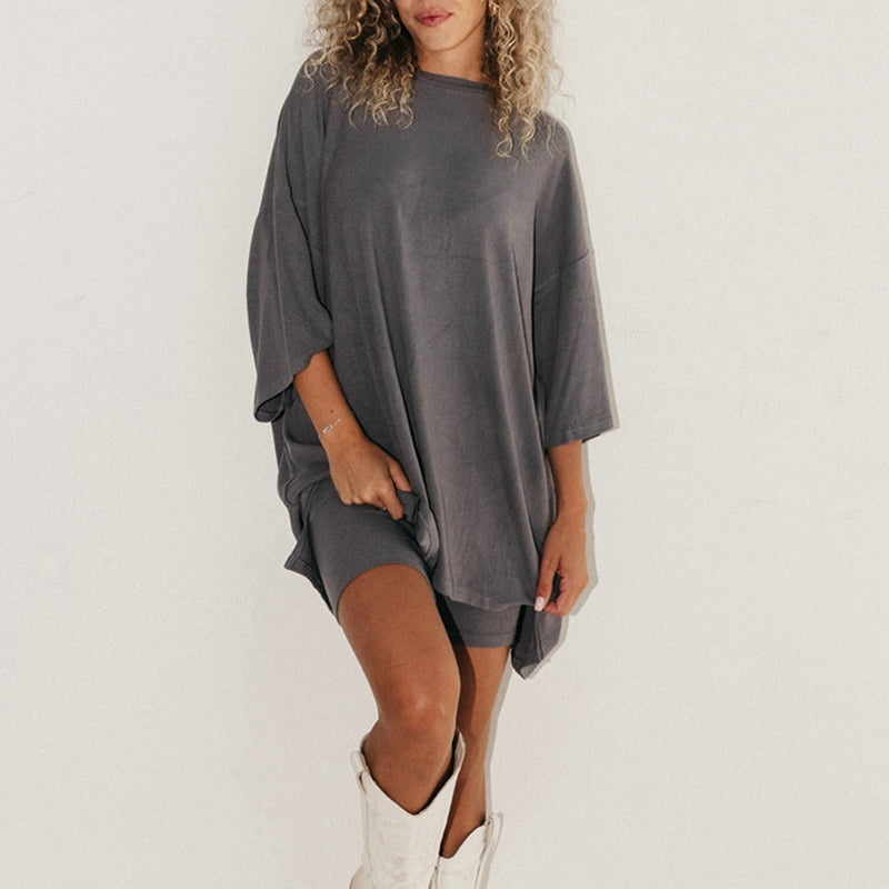 Damen Sommer Set – T-Shirt & Shorts