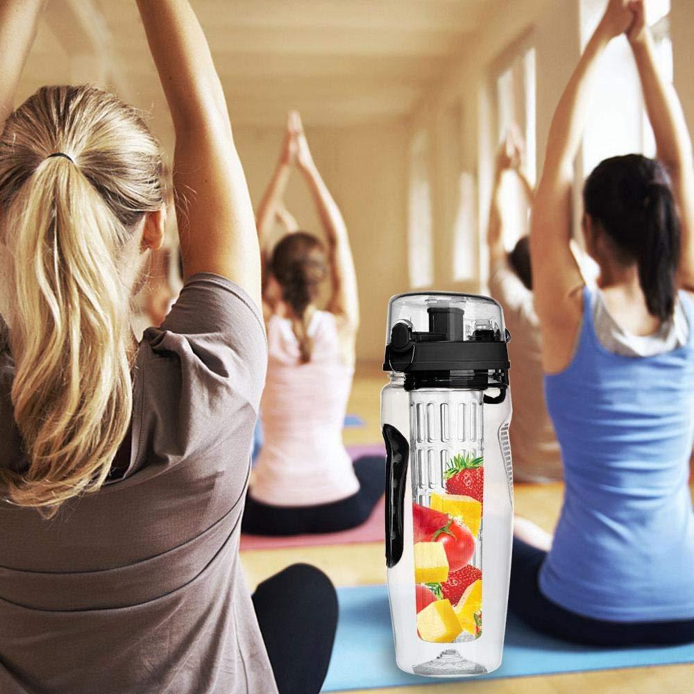 Frucht Infuser Trinkflasche 1L – Sport Wasserflasche