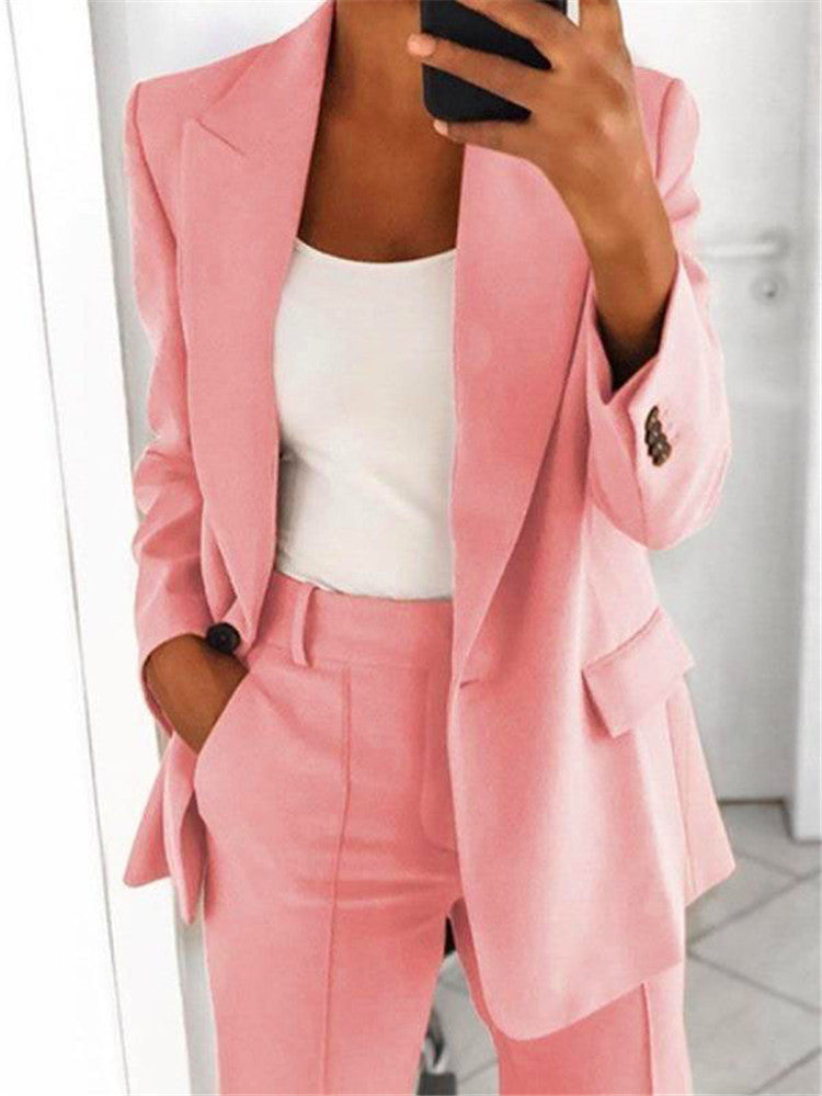 Damen Hosenanzug Blazer+Hose