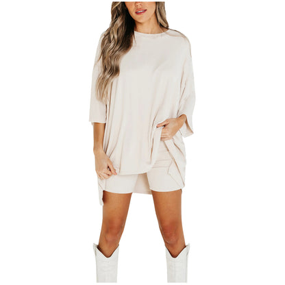 Damen Sommer Set – T-Shirt & Shorts