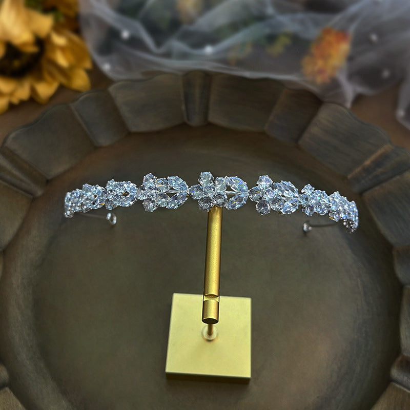 Bridal Simple And Elegant Retro Single Layer Headband