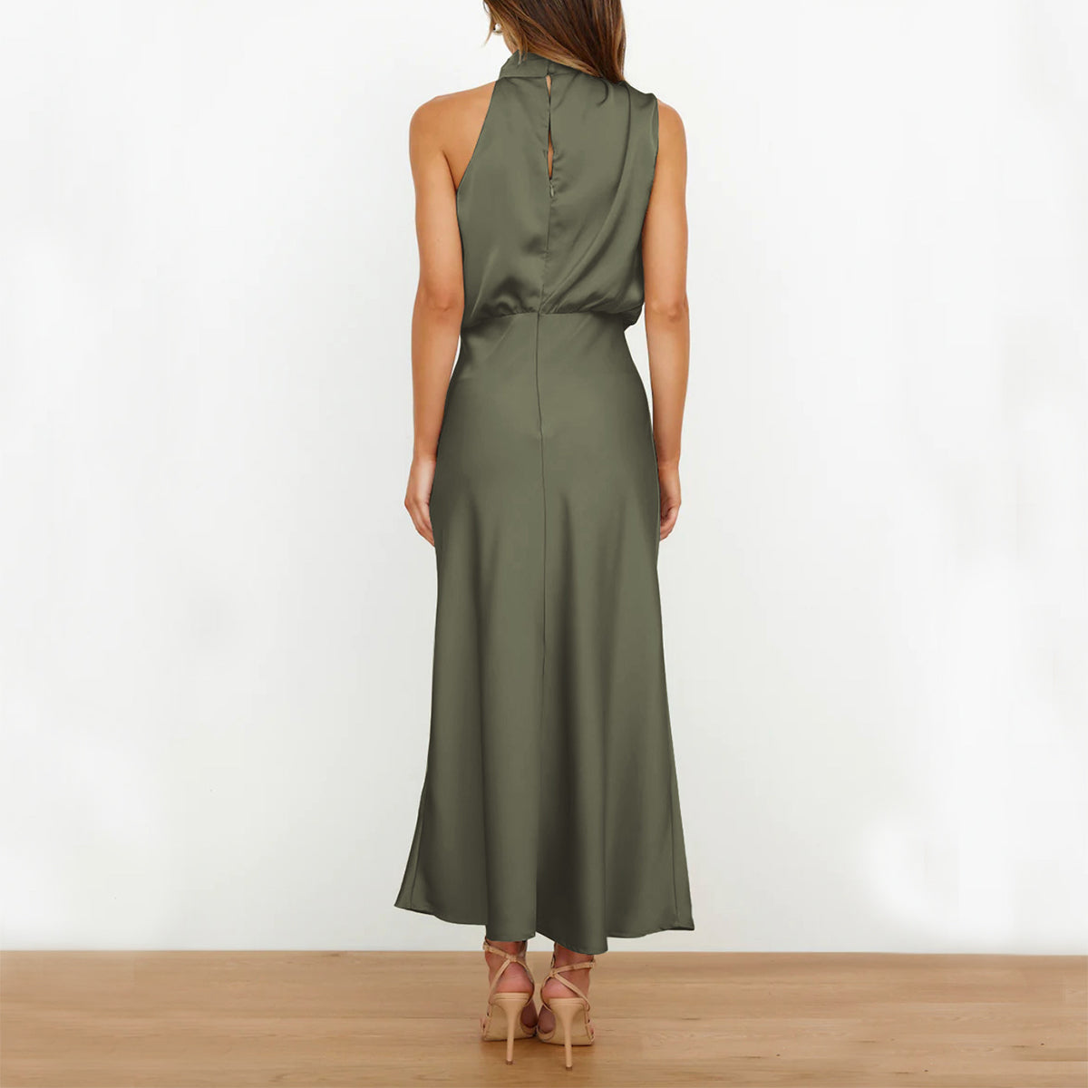 Elegantes ärmelloses Damenkleid