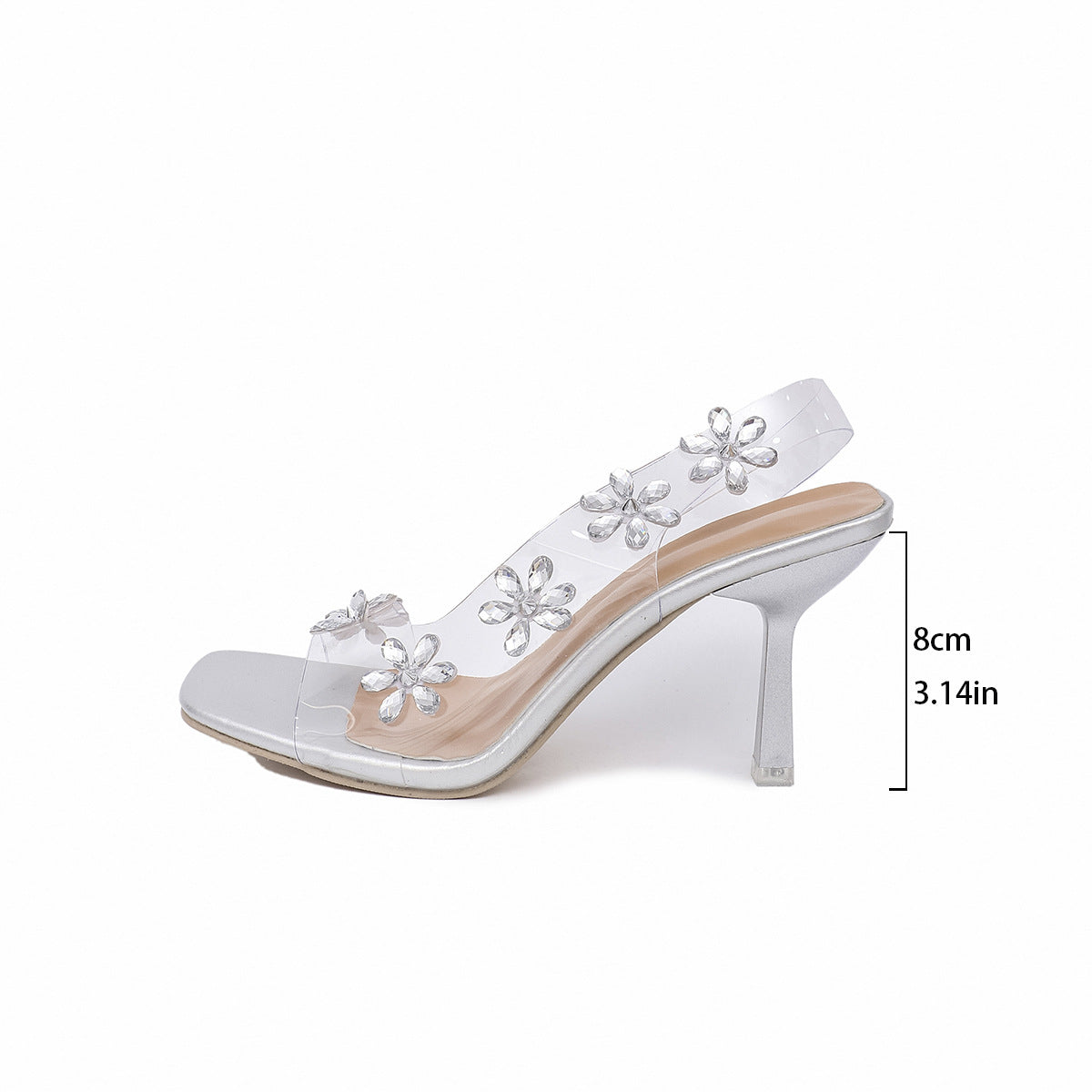 Elegante High Heels mit Transparentem Design