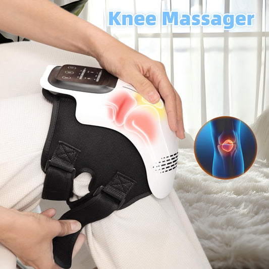 Massagegerät für Knie mit Wärme und Vibration