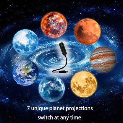 Planetenprojektor 1 Lampe+7 Planeten