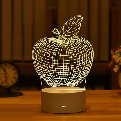 Kreatives Acryl Nachtlicht