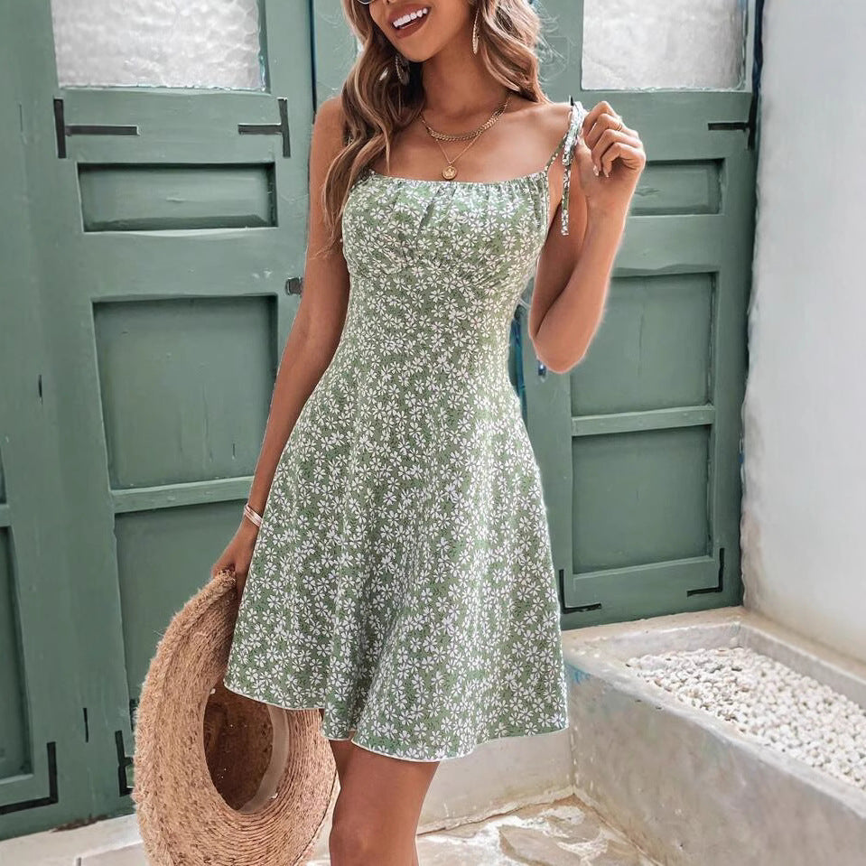 Blumen Sommerkleid Damen