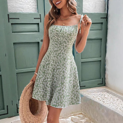 Blumen Sommerkleid Damen