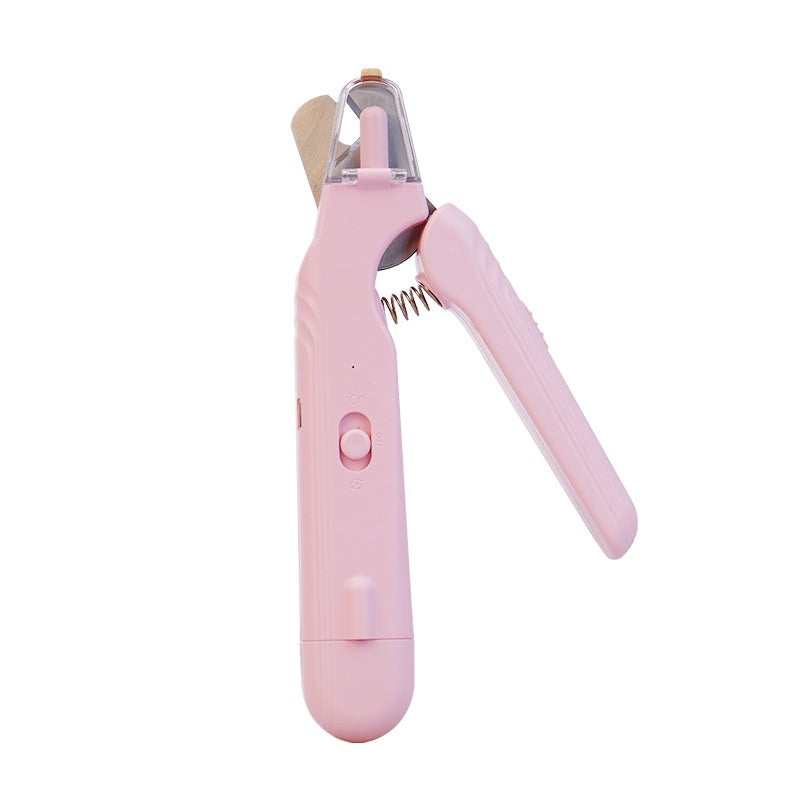2 in 1 Haustier-Nagelknipser mit LED-Licht
