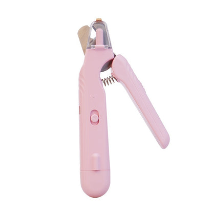 2 in 1 Haustier-Nagelknipser mit LED-Licht