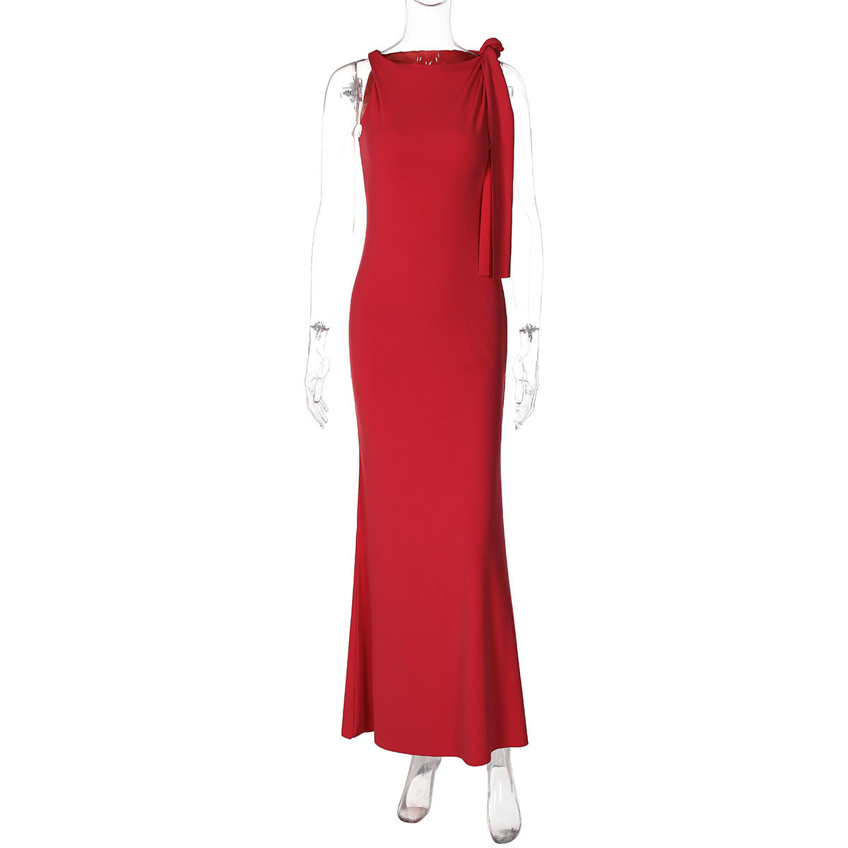 Elegantes One-Shoulder Abendkleid