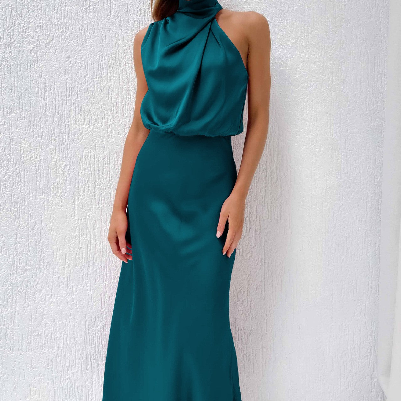 Elegantes ärmelloses Damenkleid