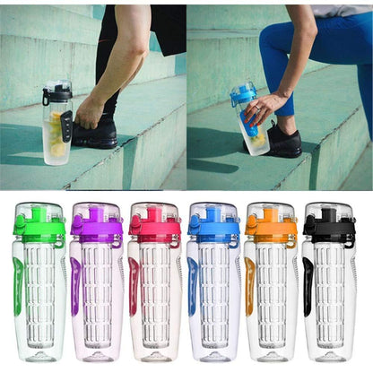 Frucht Infuser Trinkflasche 1L – Sport Wasserflasche