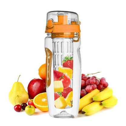 Frucht Infuser Trinkflasche 1L – Sport Wasserflasche