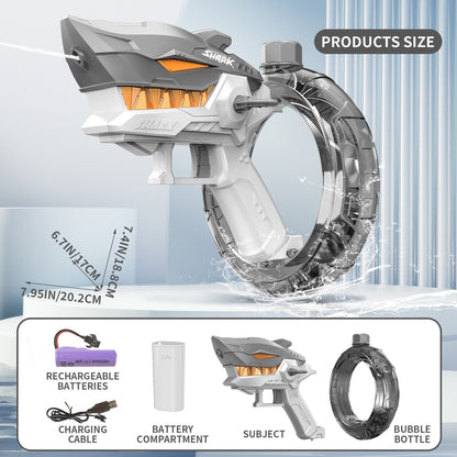 Electric Shark Water Gun – Vollautomatische Wasserpistole mit Dauerfeuer