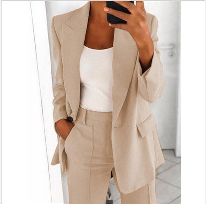 Damen Hosenanzug Blazer+Hose